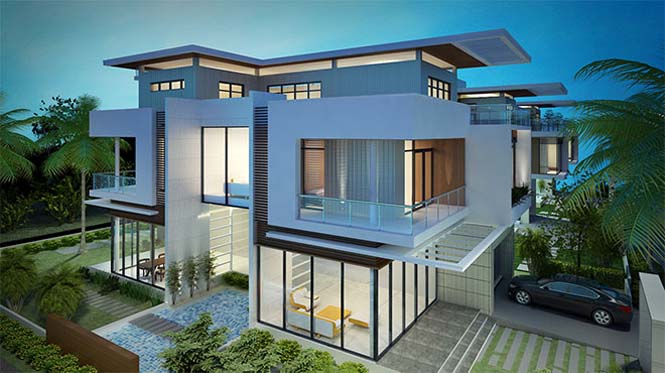 thiết kế nội thất biệt thự hiện đại