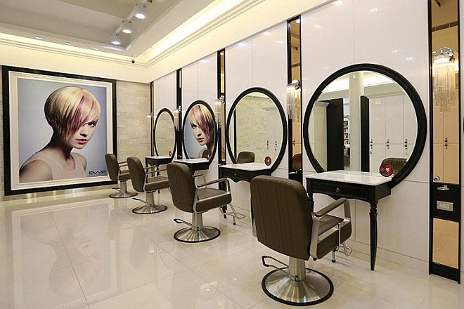 Mẫu thiết kế Salon tóc ấn tượng