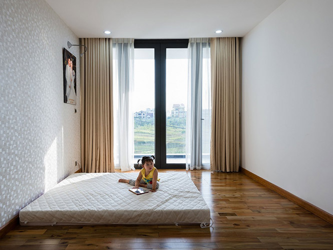 phòng ngủ nhà phố,xây dựng nhà phố đẹp