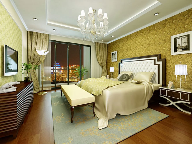thiết kế phòng ngủ nhà phố