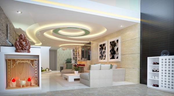 nội thất nhà phố sang trọng