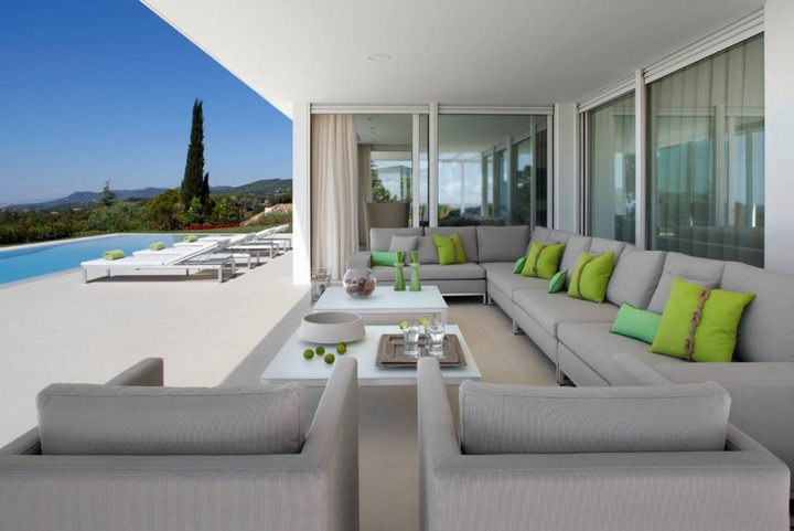 thiết kế bộ sofa sang trọng hiện đại