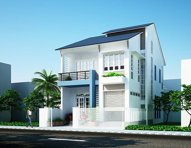 thiết kế nhà phố,xây dựng nhà phố đẹp