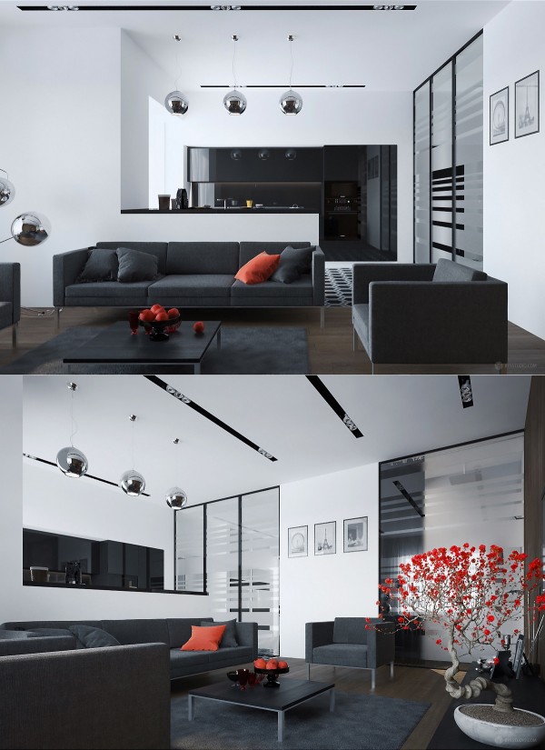 Phòng khách đẹp,xây dựng nội thất