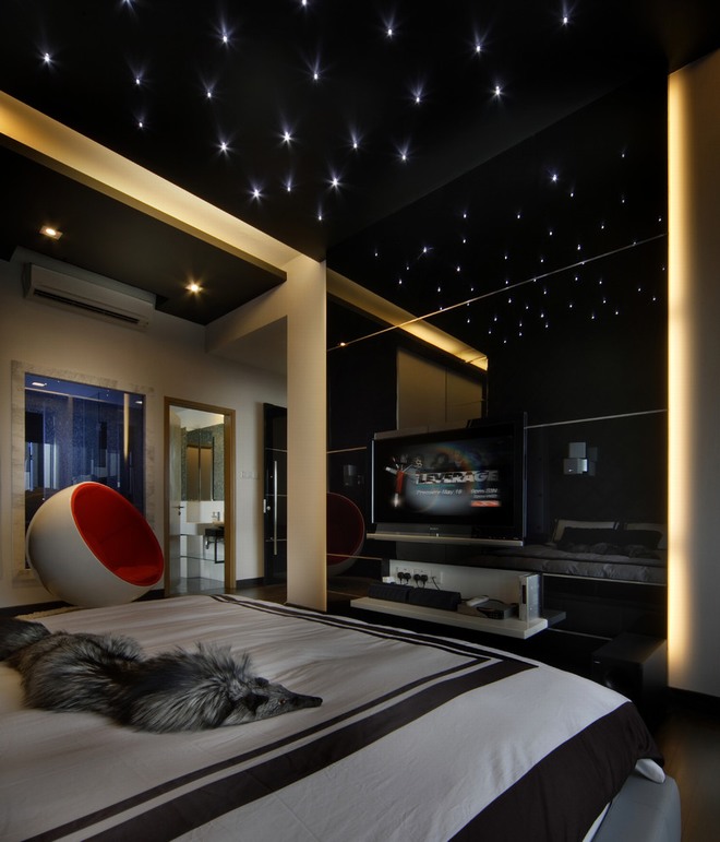 Thi công phòng ngủ phong cách hiện đại