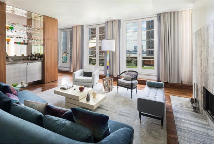 Xây dựng nội thất phòng khách căn hộ Penthouse 3