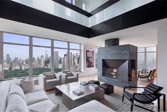 Xây dựng nội thất phòng khách căn hộ Penthouse 6
