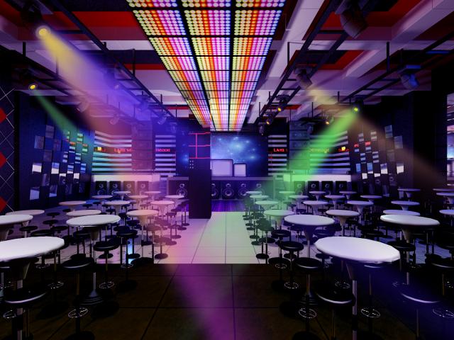 thiết kê quán cafe dj
