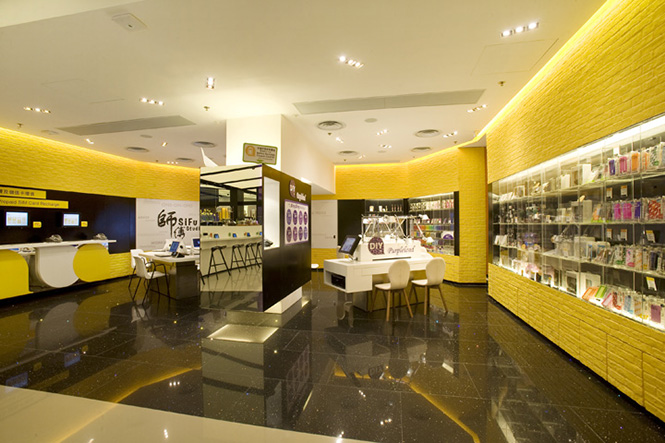 Thiết kế shop,thi công shop điện thoại 2