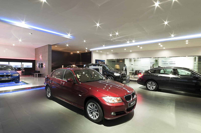 thi cong shop oto, THIẾT KẾ NỘI THẤT SHOWROOM Ô TÔ
