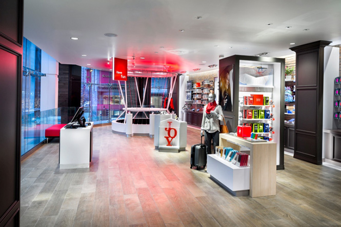nội thất shop điện thoại