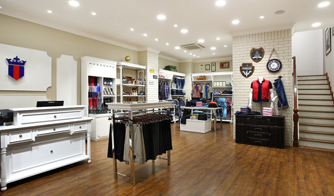 trang trí nội thất showroom