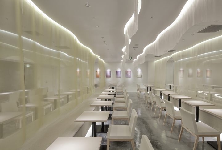 thiết kế nội thất quán cafe,trà sữa ấn tượng 9