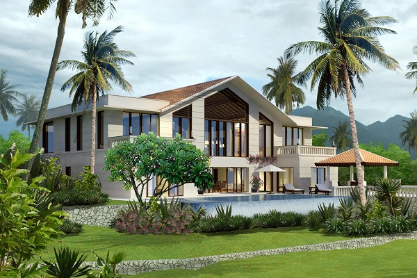 Thiết kế biệt thự sân vườn