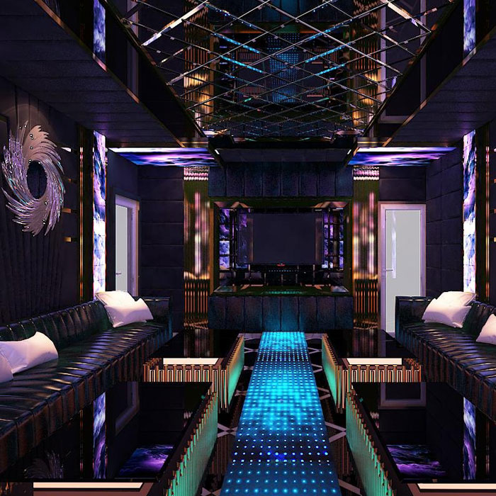 Thiết kế nội thất karaoke đậm tính sáng tạo độc đáo