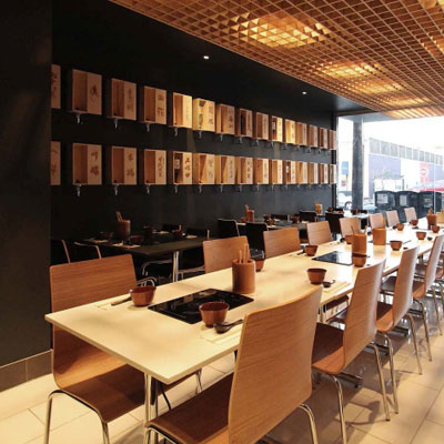 Thiết kế thi công nội thất nhà hàng hiện đại phong cách trung hoa