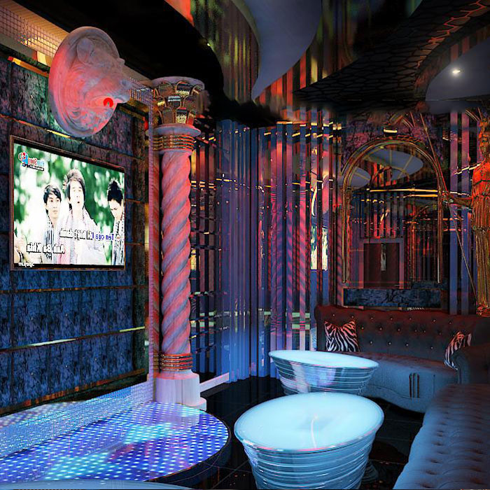 Thiết kế karaoke kinh doanh đẹp rẻ KTV02