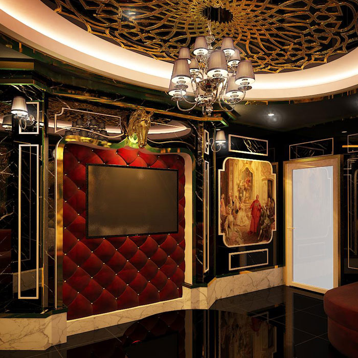 Thiết kế karaoke kinh doanh đẹp rẻ bình dân