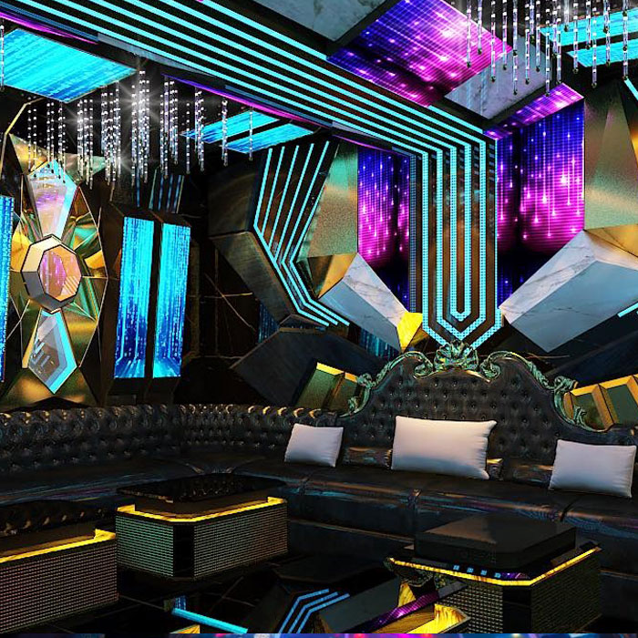 Thiết kế karaoke kinh doanh phong cách hiện đại