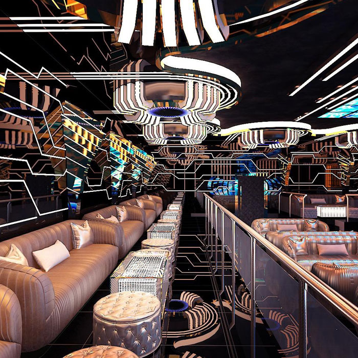Thiết kế thi công nội thất Bar Lounge