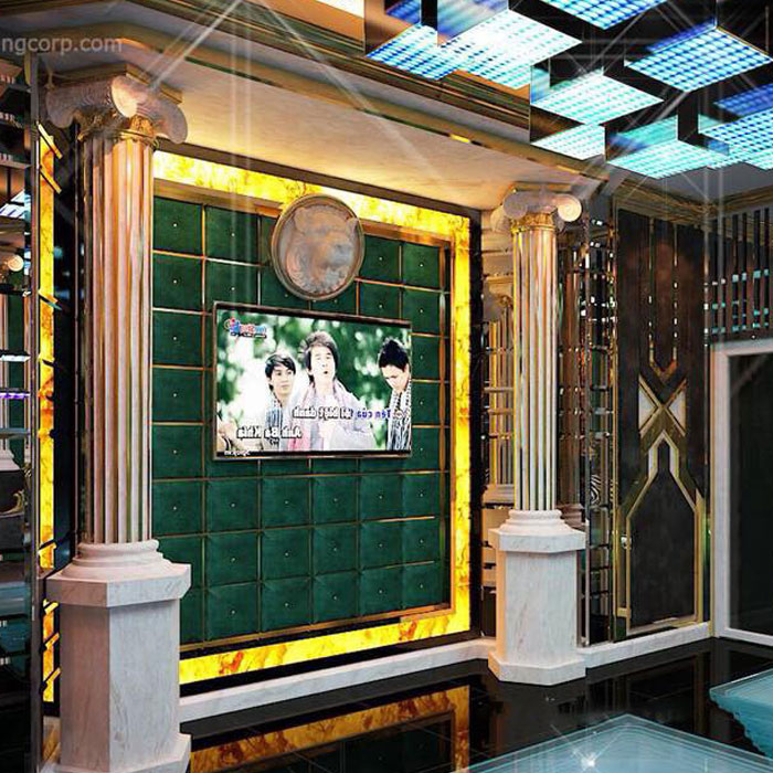 Thiết kế và thi công nội thất phòng karaoke giá rẻ