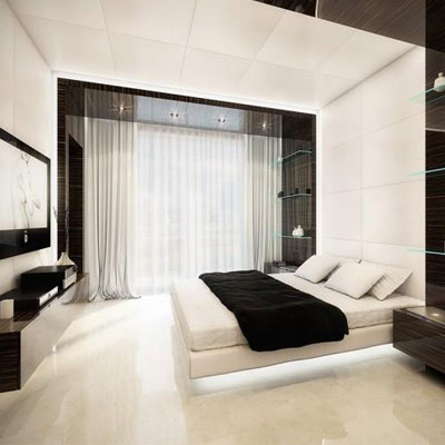 Ý tường thiết kế phòng ngủ đẹp cho nhà căn hộ khách sạn