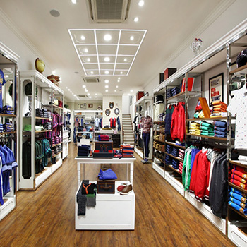 Thiết kế thi công shop thời trang hiện đại